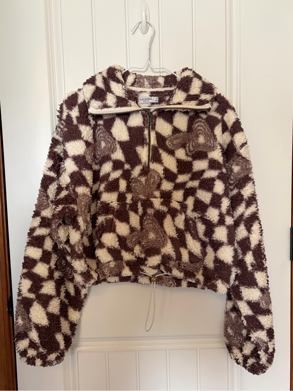 Arizona Jean Co Sherpa Quarter Zip Pullover